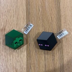 Crocs Jibbitz - Minecraft Creeper and Enderman